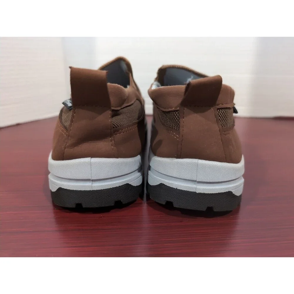 CNA-TROP OUTDOOR LOADER SHOES MEN'S SIZE 9.5 Slip-on US Brown Cushion